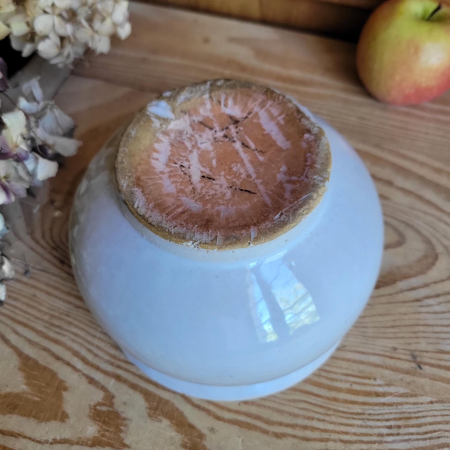 Antique French Earthenware 'Nouvellas' Confiture Pot, France c.1920