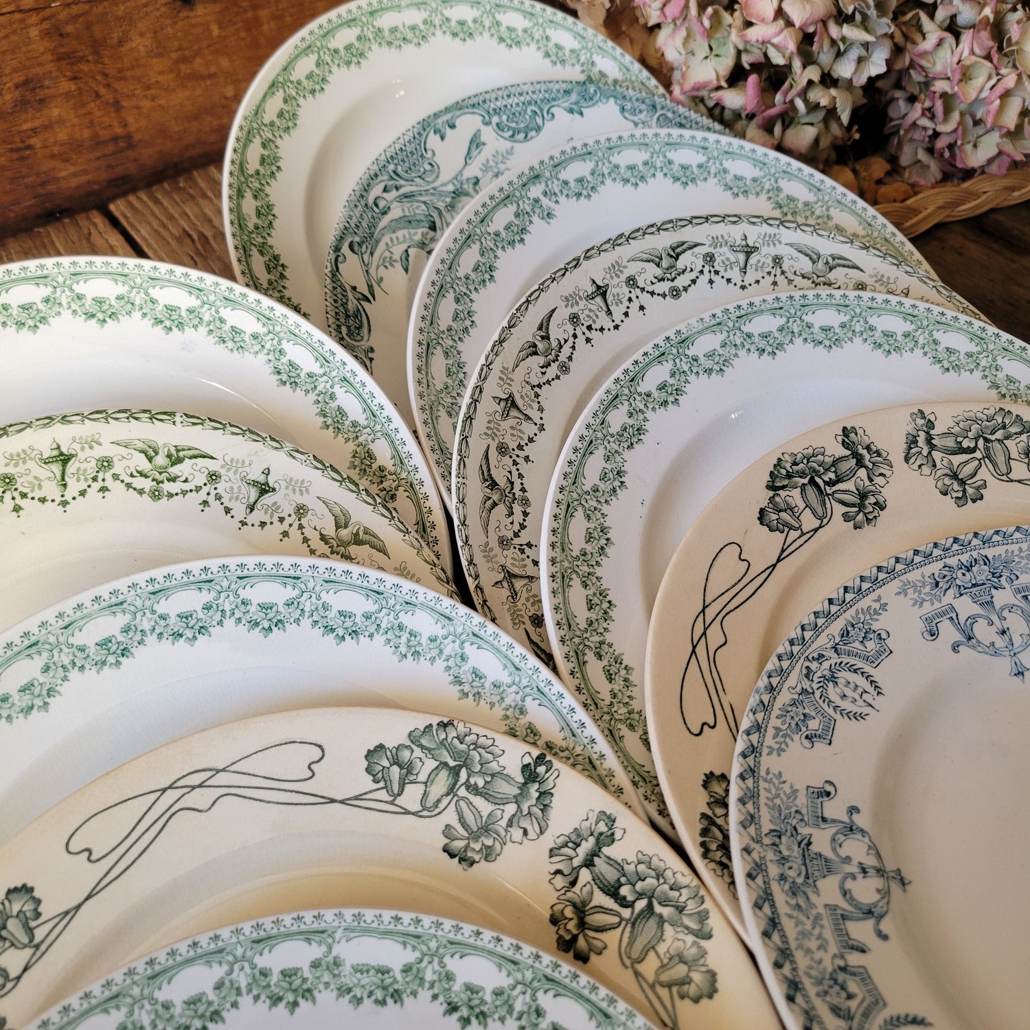 Green Transferware