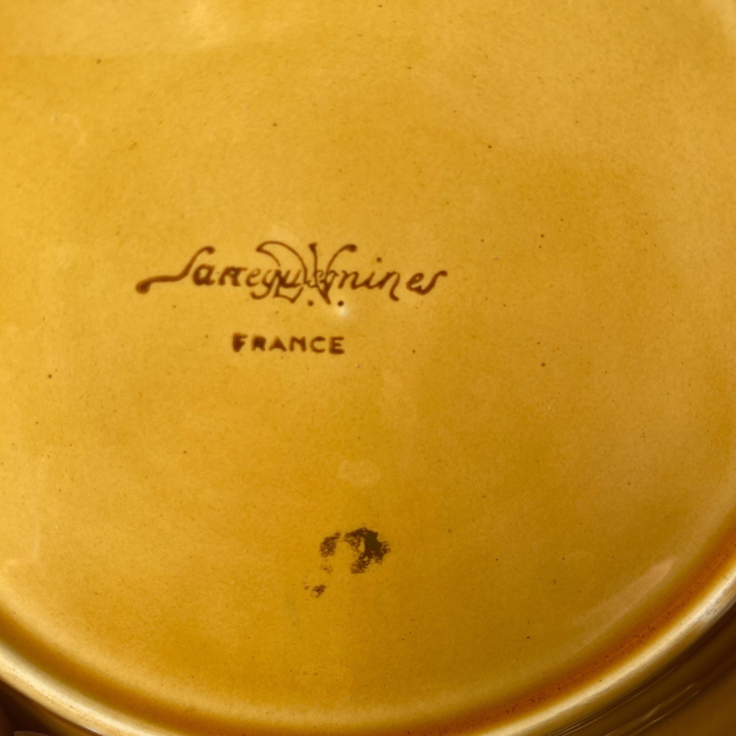 Antique French Majolica Dessert Plates, Set of 12 Barbotine Sarreguemines, Summer Fruits & Leaves