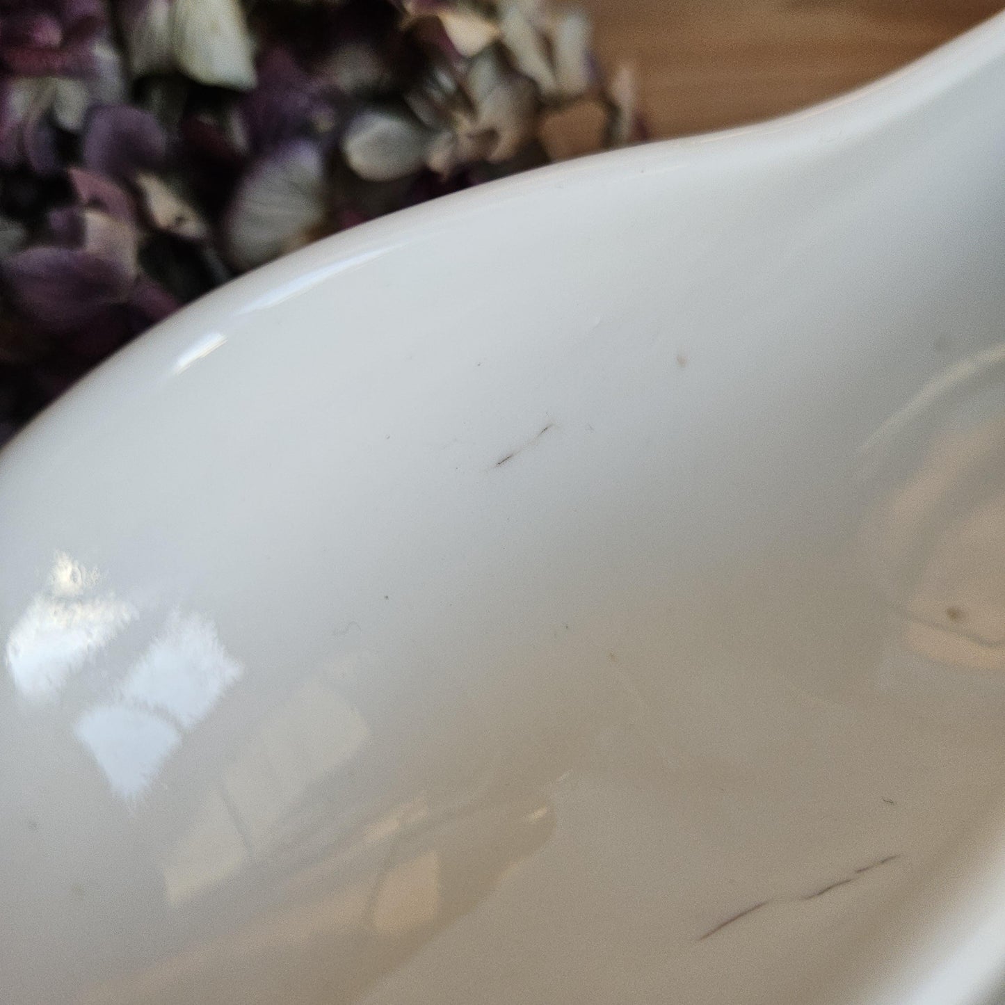 Early 19thCentury French Porcelain Saucier Footed Sauce Boat Paris c1840 Ravier Base