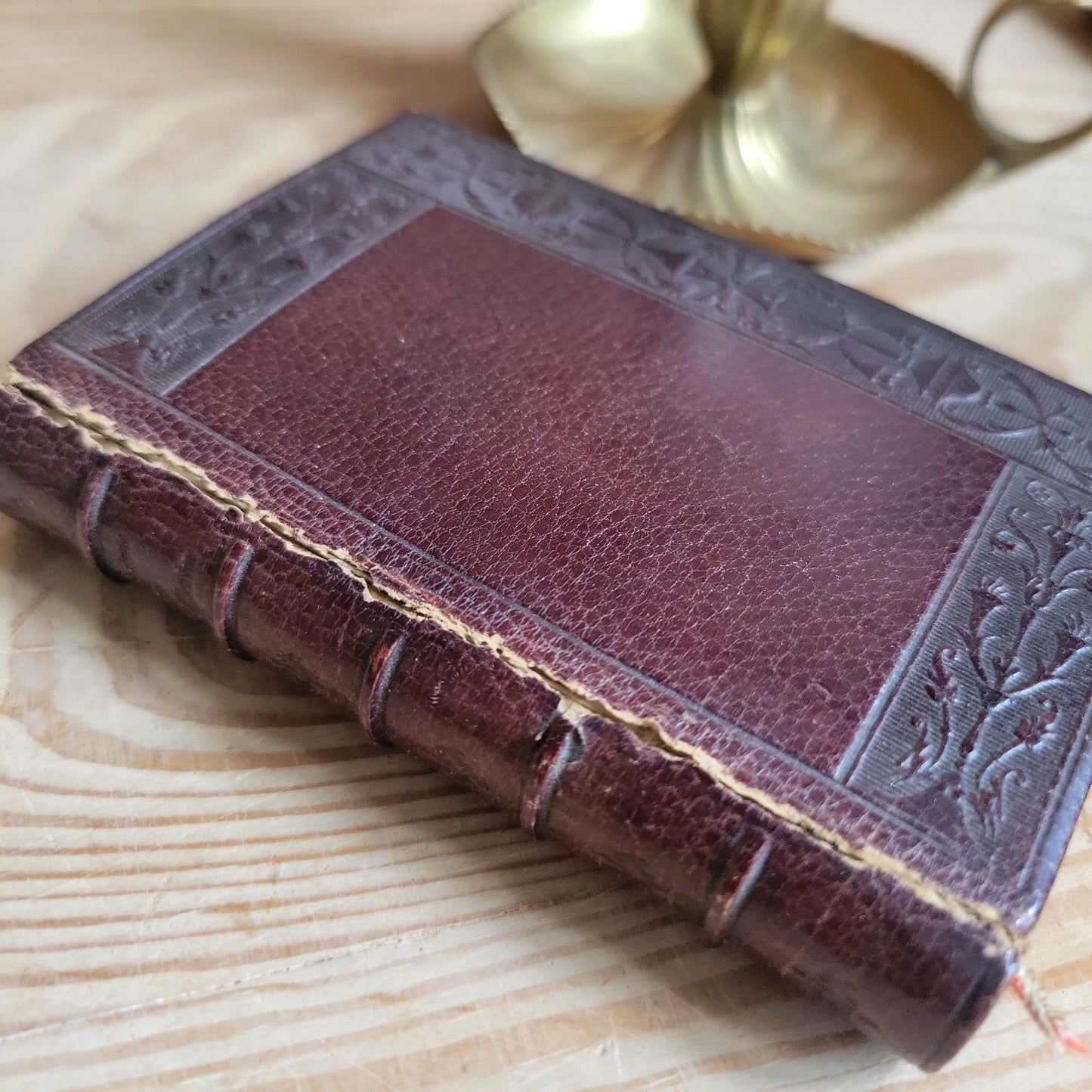 L’Imitation de Jésus-Christ, Tooled Leather French Prayer Book, Dijon c.1870